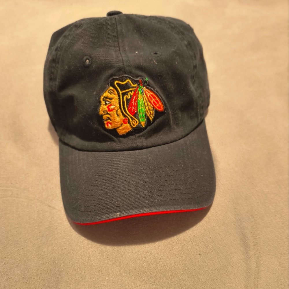 Chicago Blackhawks Embroidered Baseball Cap one-size adjustable hat